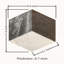 Marbre hexagonal à jet d'eau, blanc, gris, noir, 3 couleurs, marbre naturel, pour plancher et mur, carrelage en marbre poli, pierre naturelle, 1 boîte de 12 pièces