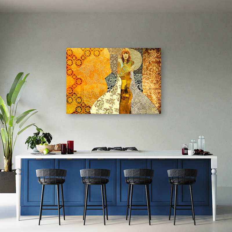 Woman - No Frame Print on Canvas, 70cm H x 100cm W