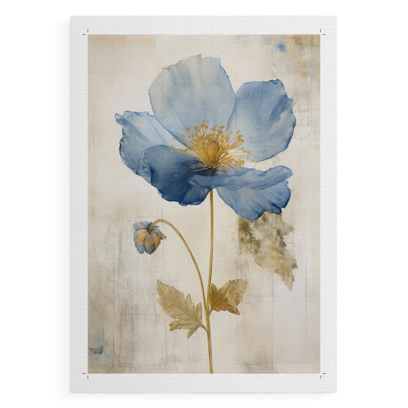 FLORAL Series XXXV III - Impression sur toile seulement - NON CADRE, H 60 po x l 40 po