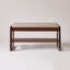 Banc de rangement avec siège rembourré et plateau relevable avec tablettes ouvertes-133713484-133713487-133713488