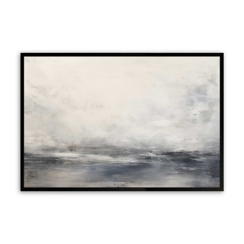 Wistful Tides I, Cadre photo simple noir satiné, H 9 po x l 11 po