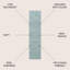 Arzel Solid Low-Pile Aqua Blue Rug-1664087334
