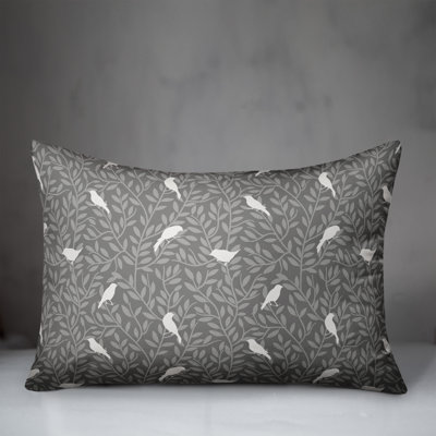 Floral Outdoor Reversible Throw Pillow