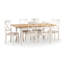 Conklin Extendable Solid Wood Dining Table