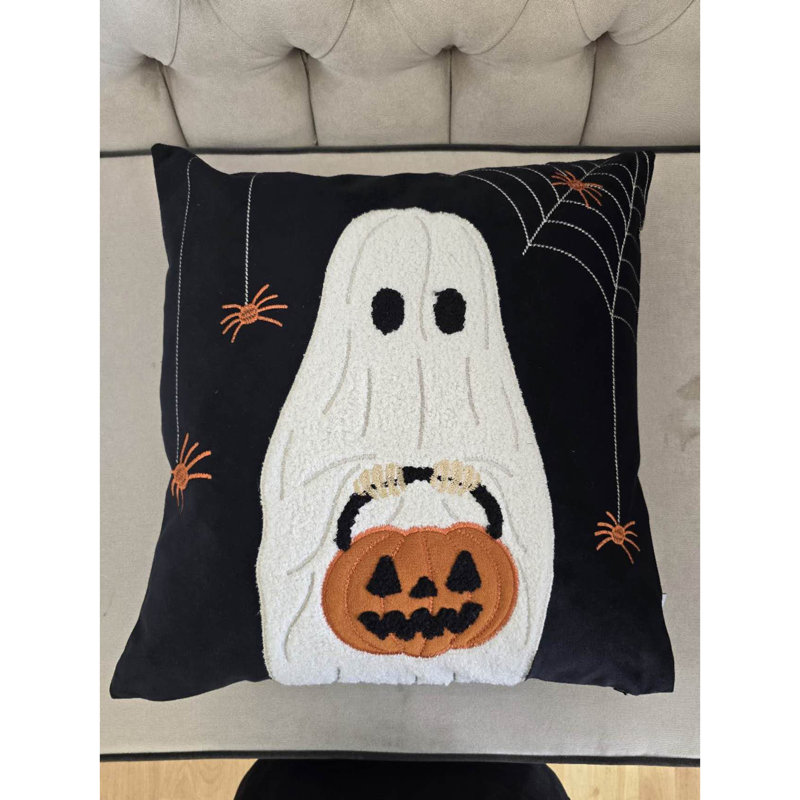 Halloween Themed Throw Pillow