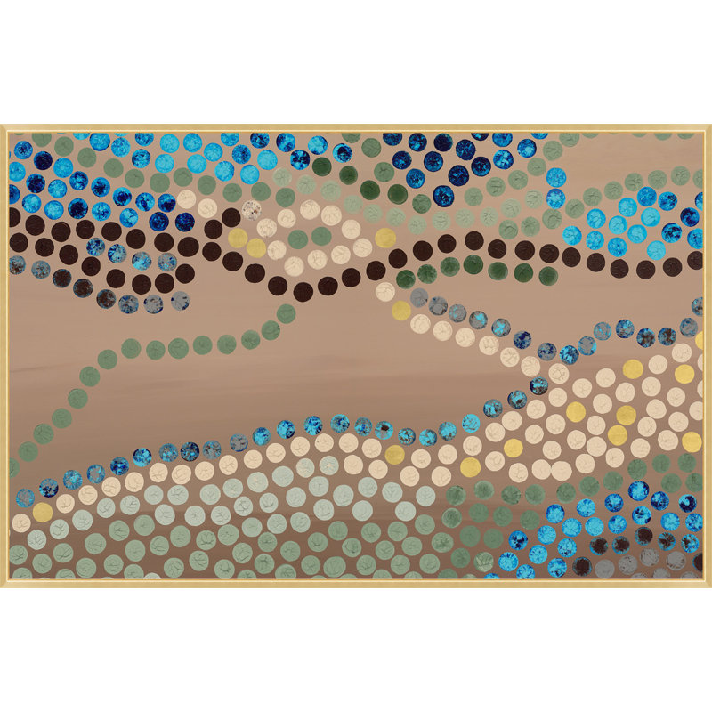 «Mosaic - Floater Frame», impression sur toile