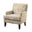 Fauteuil club avec accoudoirs