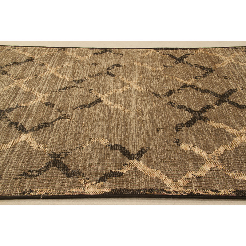 Colon Rectangle Geometric Hand Woven Indoor / Outdoor Area Rug, Rectangle 160 x 230cm