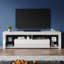 RGB Color Changing Light Mood TV Cabinet with Flip-Down Door-821569678-822325329