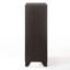 Commode 5 tiroirs de rangement Madison, finition espresso