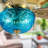 42"W Valencia LED Indoor Hand-Cut Glass Ceiling Fan With Remote Control-1934647397