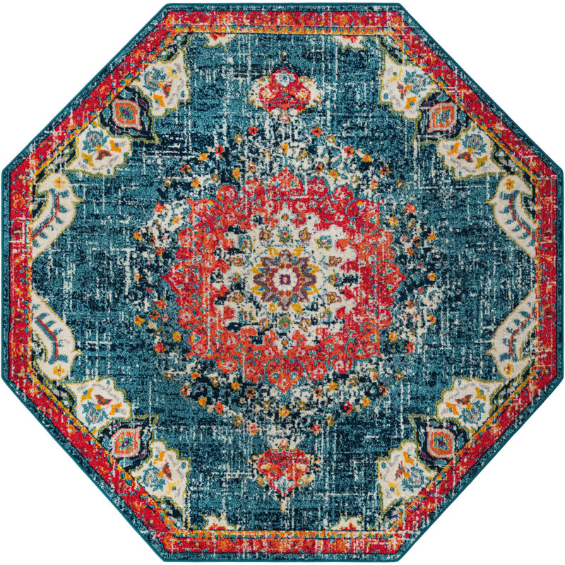 Pennylane Oriental Indoor Rug, Octagon 7'10"