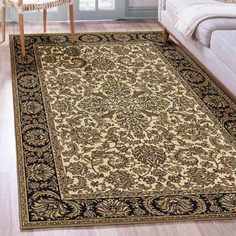 Oriental Indoor Rug, Rectangle 9'10" x 12'10"