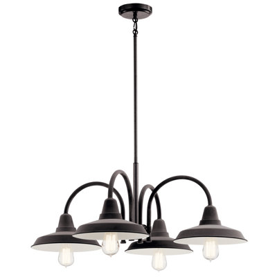 Marrus 4 - Light Geometric Chandelier
