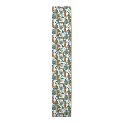 Ayvrie Rectangle Floral Polyester Table Runner