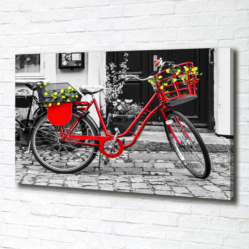 City Bike 1 Piece Wall Art on Canvas