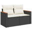 55cm Wide Patio Sofa with Cushions