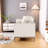 Elegant Chaise Longue with Solid Wood Frame