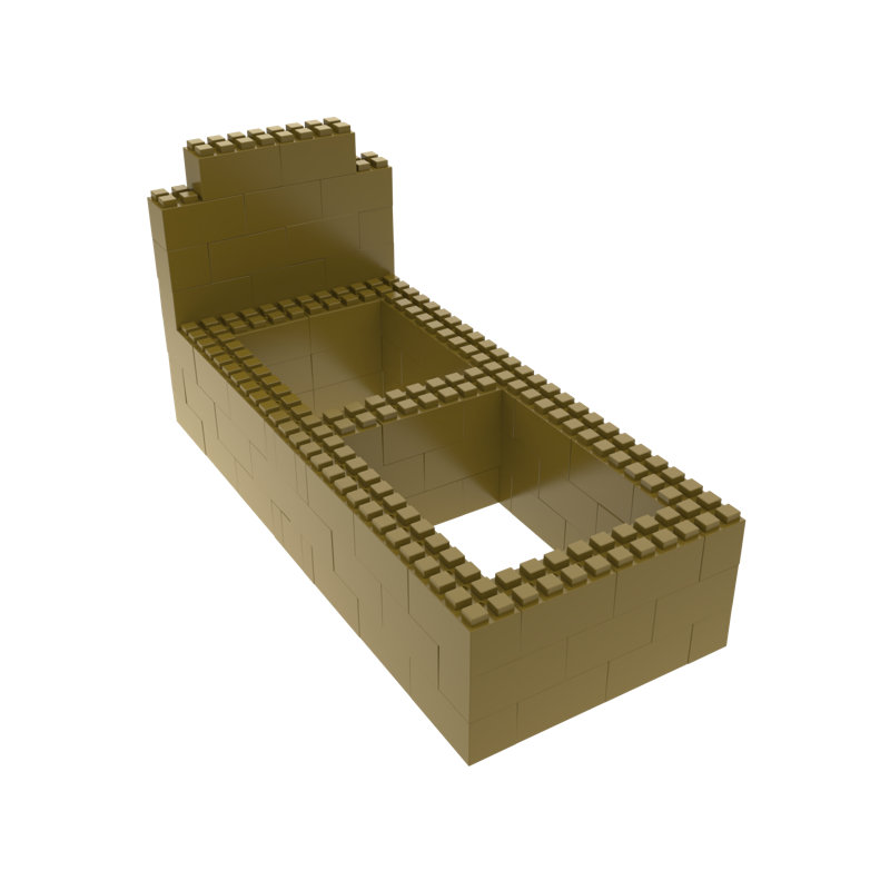 Ensemble de lit EverBlock, Jaune, Simple