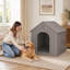 Grande niche pour chien résistante aux intempéries-264673621