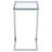 Adia Glass Top End Table
