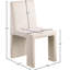 Chaise en velours côtelé Benson-112067012