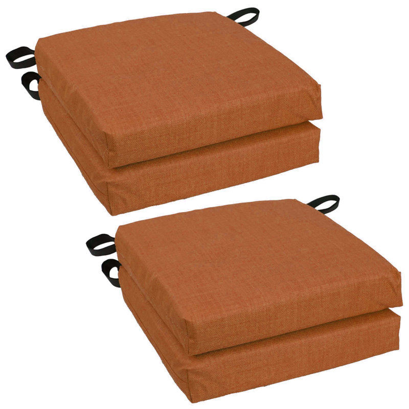 Outdoor 3'' Seat Cushion, Cinnamon
