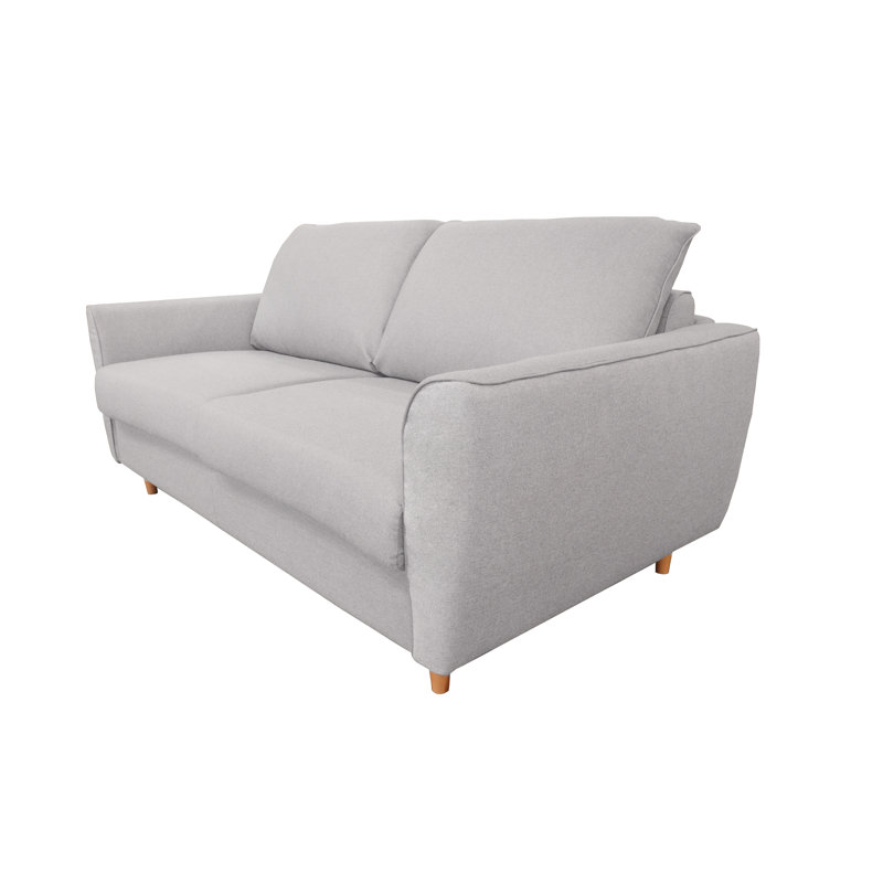 Mattlyn Sofa Bed with Mattress, Light Grey