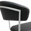 Upholstered Counter Stool with Metal Frame-1129857289