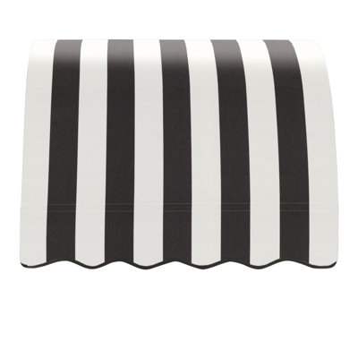 Auvent fixe en tissu acrylique Awann Savannah
