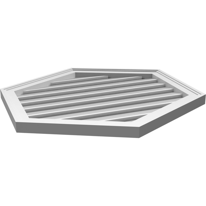Pente verticale verticale en uréthane 6 pi, H 1,5 po x l 28 po x L 28 po