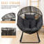 Fauteuil à bascule berçant avec coussin-628121320-628121322
