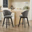 Set Of 2 Counter Height Swivel Bar Stools-108813548