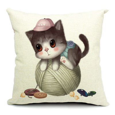 Housse de coussin carrée Coad