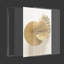 Cadre moderne abstrait encadré - ensemble de 3 reproductions sur toile-86934873-86934872