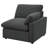 Roca Modular Power Loveseat Dark Grey-105300508