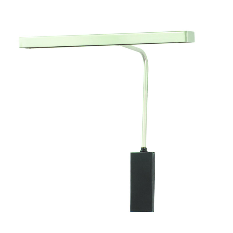 Cadre 1 lumières pour cadre d’image Romana, H 0,63 po x l 12 po x P 7 po, Nickel satiné