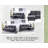 Purwokerto Dark Gray Velvet Reversible Sleeper Sectional Sofa With Storage Chaise, Pull-Out Sleeper L-Shaped Couch