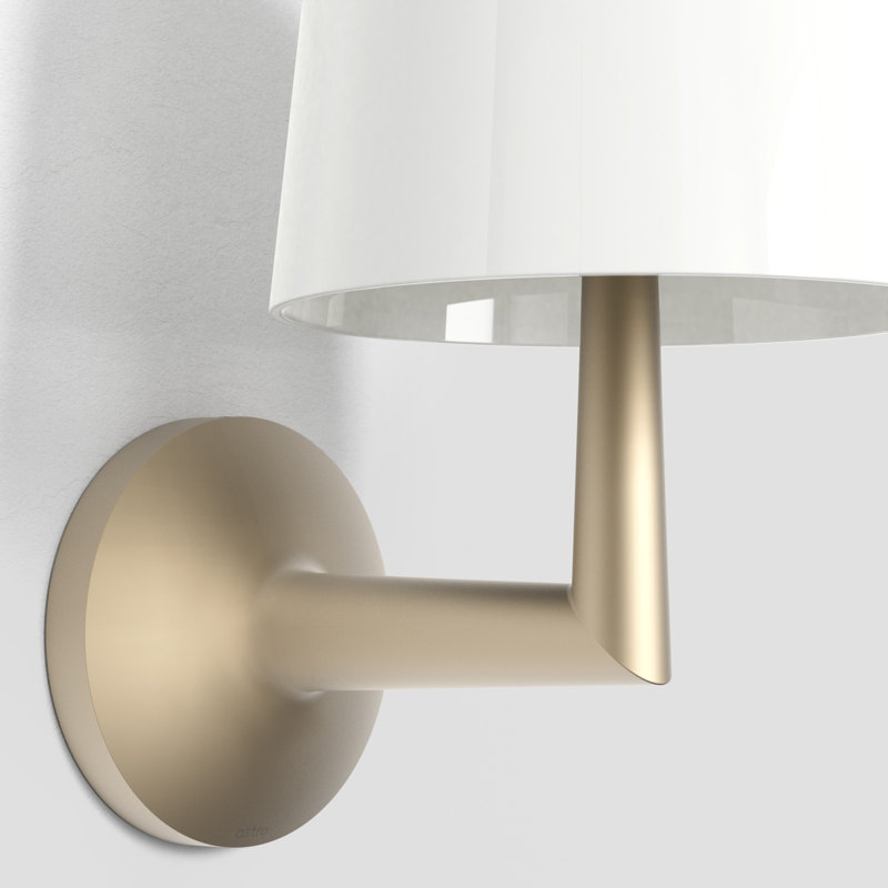 Ella 2 - Light Armed Sconce, Light Bronze