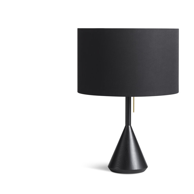 Flask Table Lamp, Black