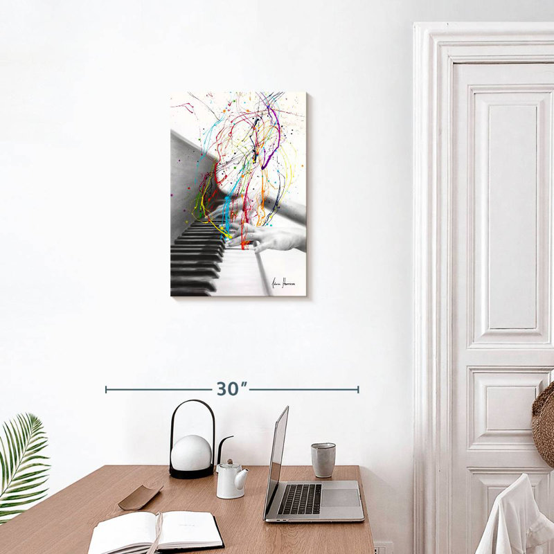 Abarca Piano Performance, 24" H x 16" W