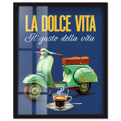 Sweet Ride Shadowbox Print Summer Art Prints by Art Remedy
