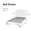 Bed 1pc Bedframe Modern-601009364