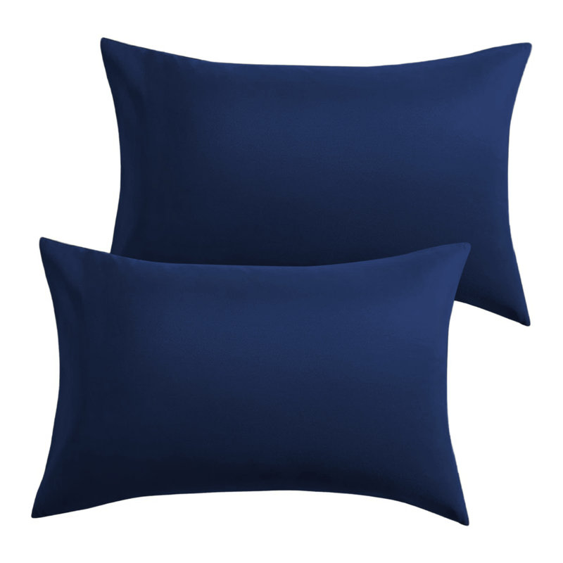 Microfiber Machine Tufted - Set of 2, Navy