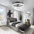 Kalyx Modern Crystal Ceiling Fan Light with Remote and Smart APP-908145917