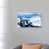White Framed