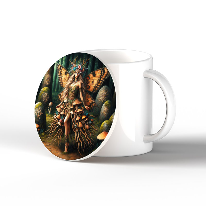 Ceramic Round 1 Piece Coaster