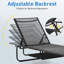 Chaise longue d'extérieur en polyrésine-118316414