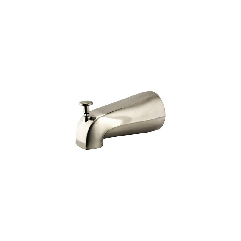 Bec de baignoire en nickel brossé