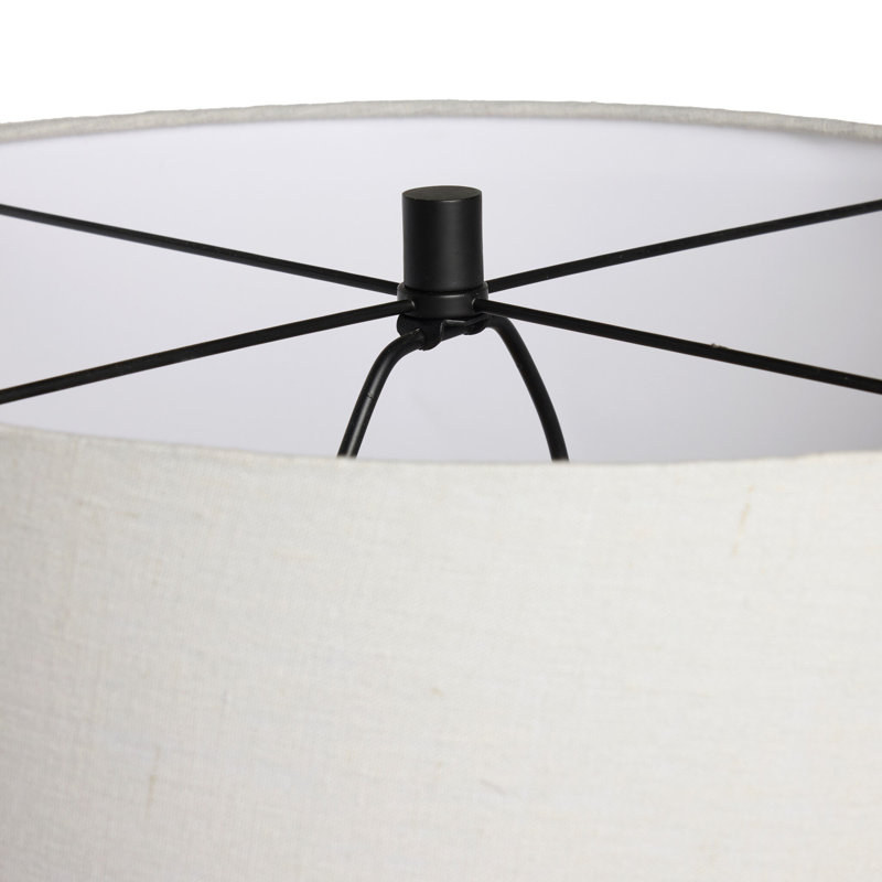 Daxton Table Lamp, Dark Brown Mappa Burl